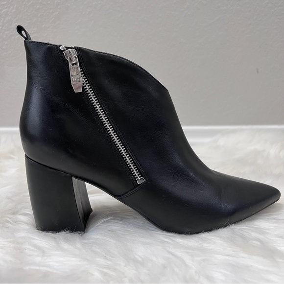 Marc Fisher leather pointed toe ankle boots booties size 10 M - Picture 4 of 15